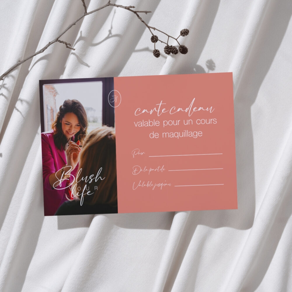 Carte-cadeau | Cours de maquillage